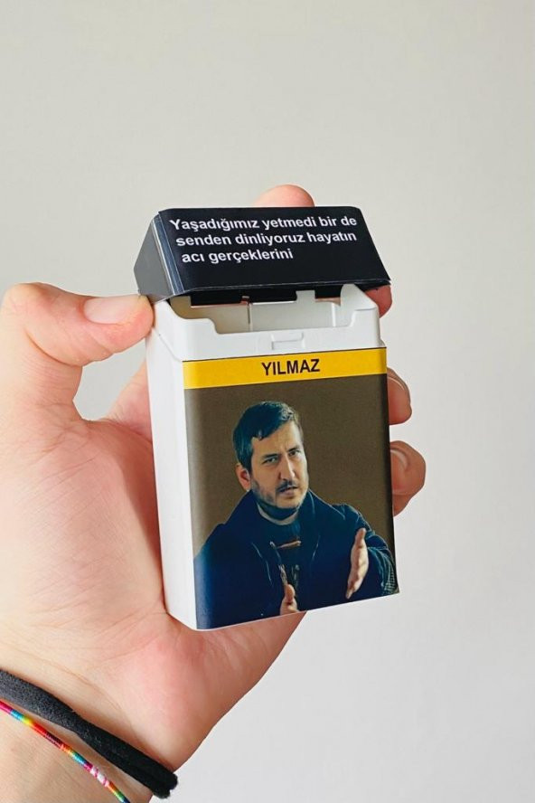 Gibi Dizisi Yılmaz Hayatın Acı Gerçekleri Plastik Sigara Tabakası Kutusu - 2