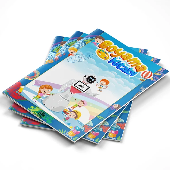 AKINROBOTICS Boyama Kitabı - 2