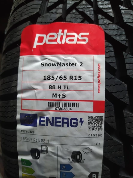 PETLAS SnowMaster 2 185/65 R15 88H M+S 2024 ÜRETİM KIŞLIK - 2