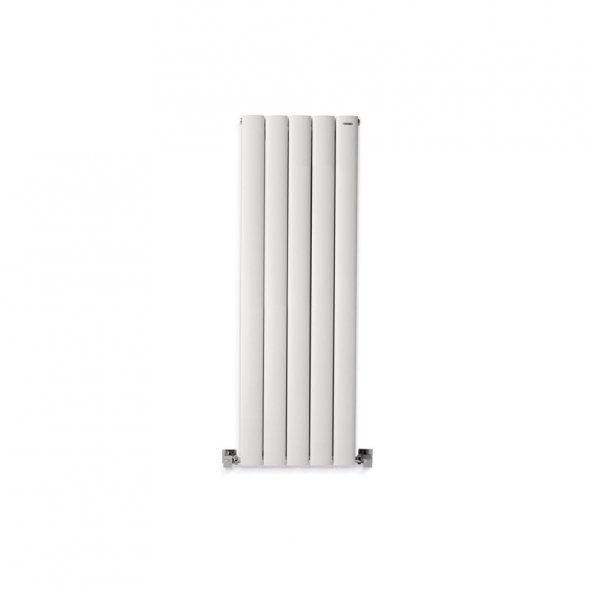 1200x395mm Lilac Dikey Beyaz Alüminyum Radyatör Standart Bağlantı - 1