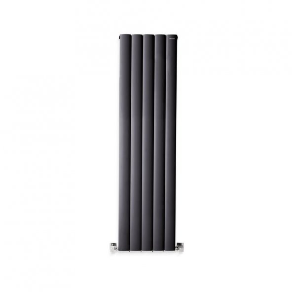 1500x395mm Lilac Dikey Antrasit Alüminyum Radyatör Standart Bağlantı - 1