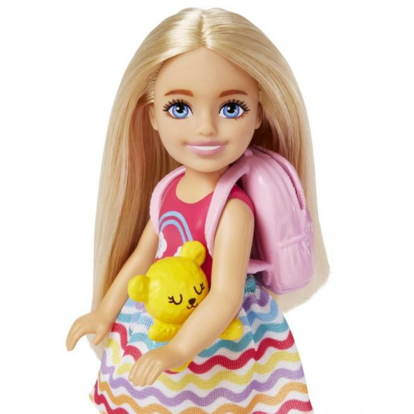 Barbie Seyahatte Chelsea Bebek ve Aksesuarları HJY17, Çocuklar İçin Barbie Bebek ve Aksesuarları - 3