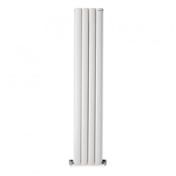 1800X315mm Lilac Dikey Beyaz Alüminyum Radyatör Standart Bağlantı - 1