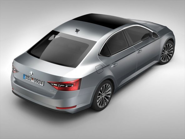 Skoda Super B Cam Rüzgarlığı 4lü Takım 2015-2020 Arası - 3