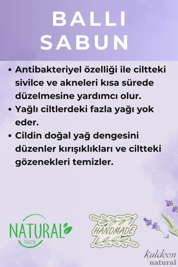 Ballı Şeffaf Transparan Sabunu 90 G x 3 Adet - Resim 4