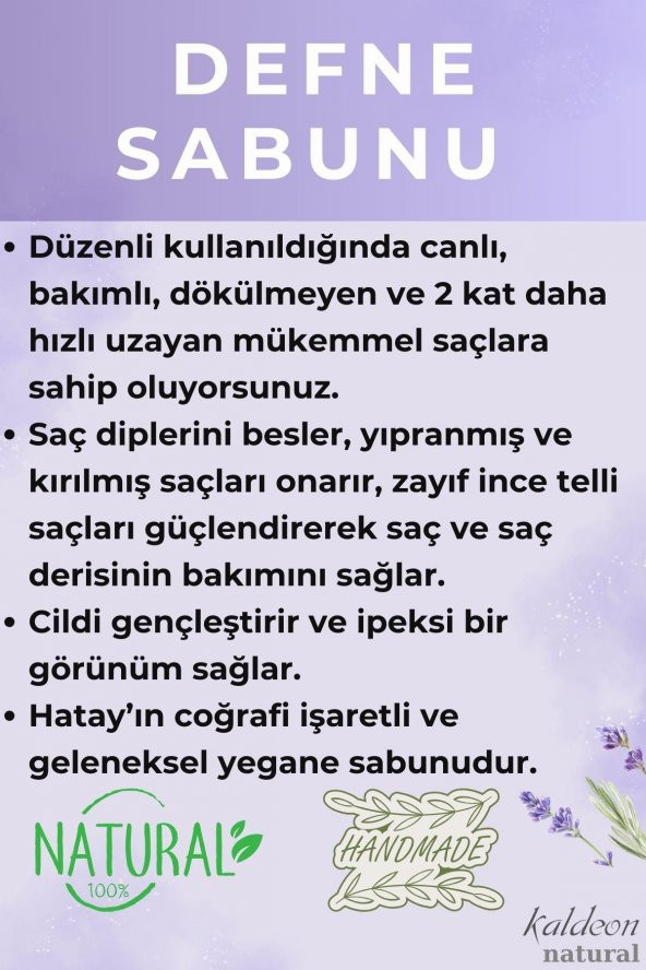 Defne Şeffaf Transparan Sabunu 90 G x 3 Adet - Resim 4