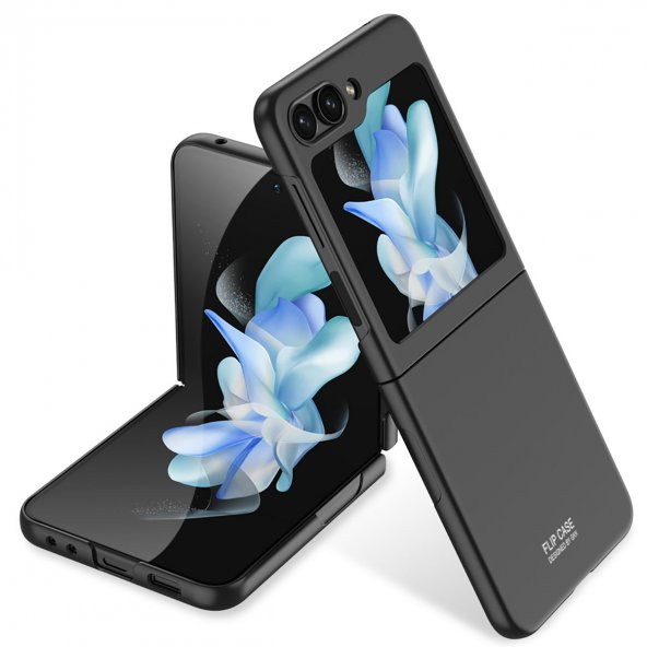 Samsung Galaxy Z Flip 5 Uyumlu Kılıf Ceptecom Sert Kıpta Kapak
