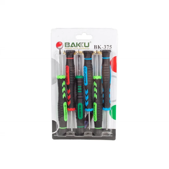 Baku BK-375 Elektronikçi 6 Lı Tornavida Seti - 2