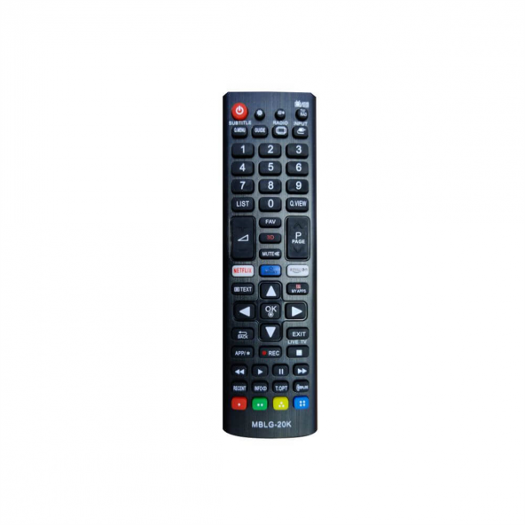LG Netflix Tuşlu Lcd Tv Kumandası MBLG-20K-