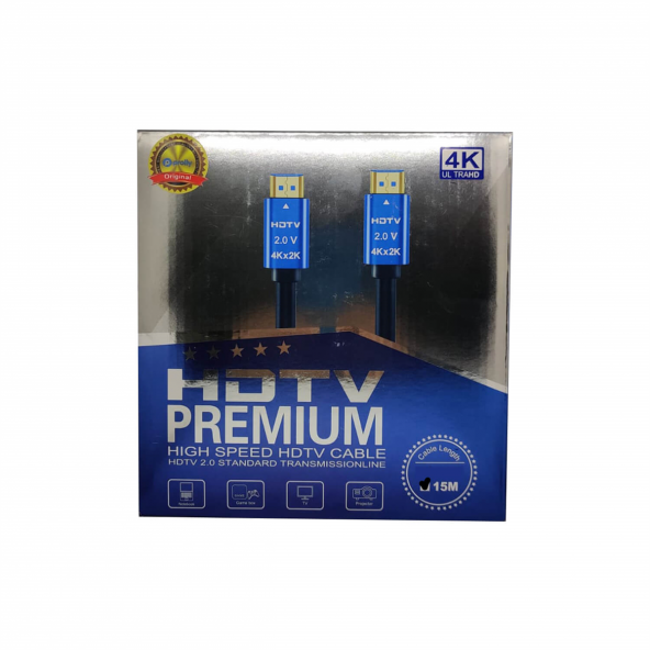 Prolly Pcv 3353 Premium 4K 15 Mt. Hdmı Kablo