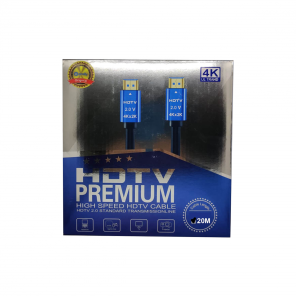 Prolly Pcv 3354 Premium 4K 20 Mt. Hdmı Kablo