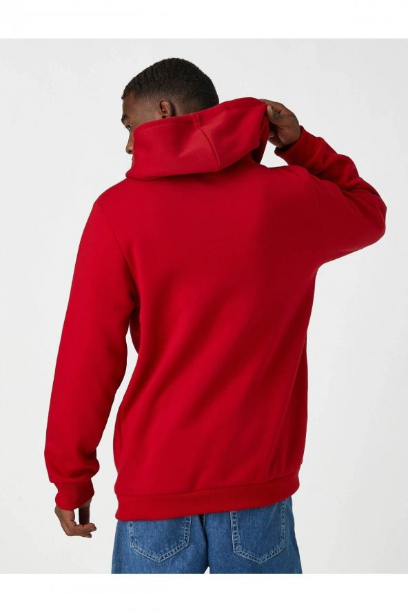 Erkek Sweatshirt Kırmızı 3wam70102mk - 4