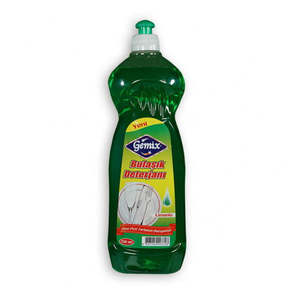 GEMIX BULAŞIK DETERJANI 750ML YERLİ ÜRETİM - 2