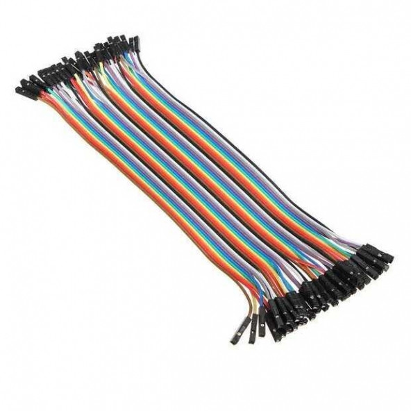 40pin 20cm Dişi-Dişi Jumper Kablo - Resim 2