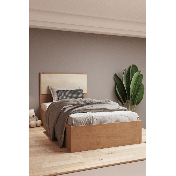 Eva 3'lü Çocuk&Genç Odası Takımı - Beyaz&Atlantik Çam - 3