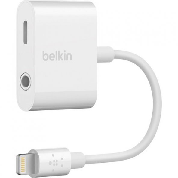 Belkin F8J212BTWHT Lightning Şarj + 3.5 mm Ses Girişi Çoğaltıcı