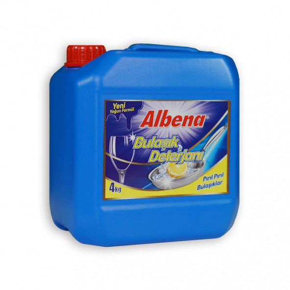 ALBENA BULAŞIK DETERJANI 4L YERLİ ÜRETİM