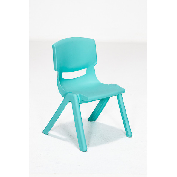 Junior 2 Adet Ergonomik Konforlu Anaokulu Kreş Çocuk Sandalyesi - Turkuaz - 2