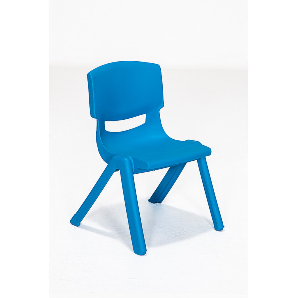 Junior 6 Adet Ergonomik Konforlu Anaokulu Kreş Çocuk Sandalyesi - Mavi - 2