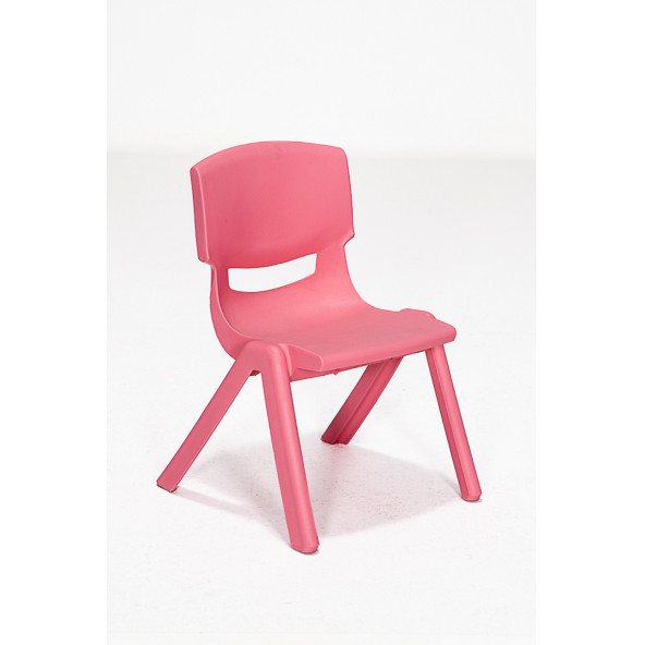 Junior 6 Adet Ergonomik Konforlu Anaokulu Kreş Çocuk Sandalyesi - Pembe - 2