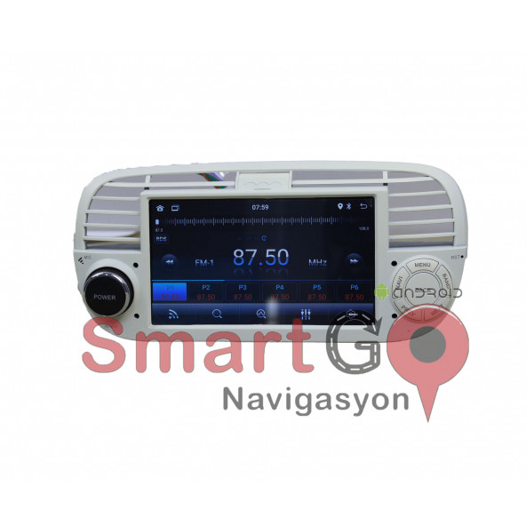 FİAT 500C 2011-2015 7'' 4 GB MULTİMEDYA - 2