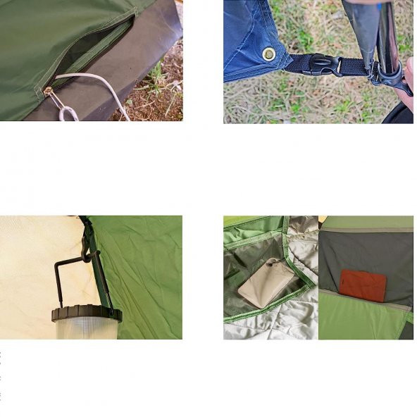 BreezeTime GoGoNature D3 Otomatik Çadır-BEJ - 3