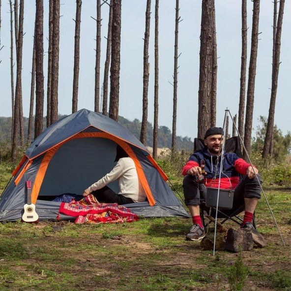 Mobihome 63200 Otomatik Çadır-GRİ - 2