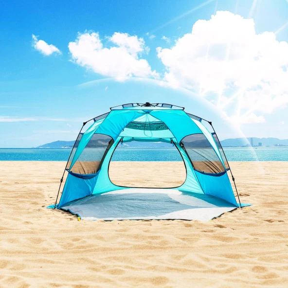 QuickUP Kapılı Otomatik Plaj Çadırı - 3