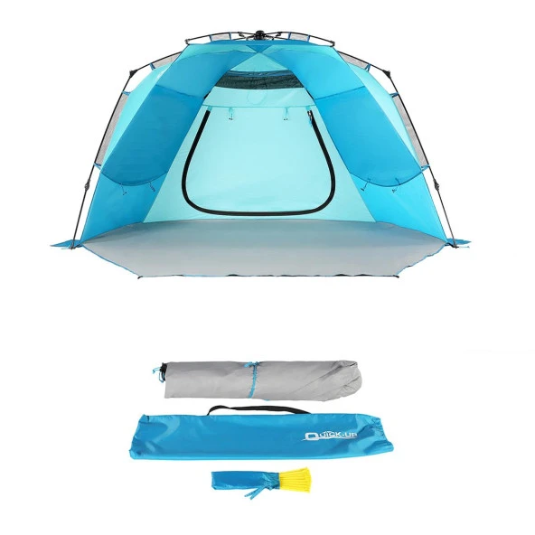 QuickUP Kapılı Otomatik Plaj Çadırı - 4
