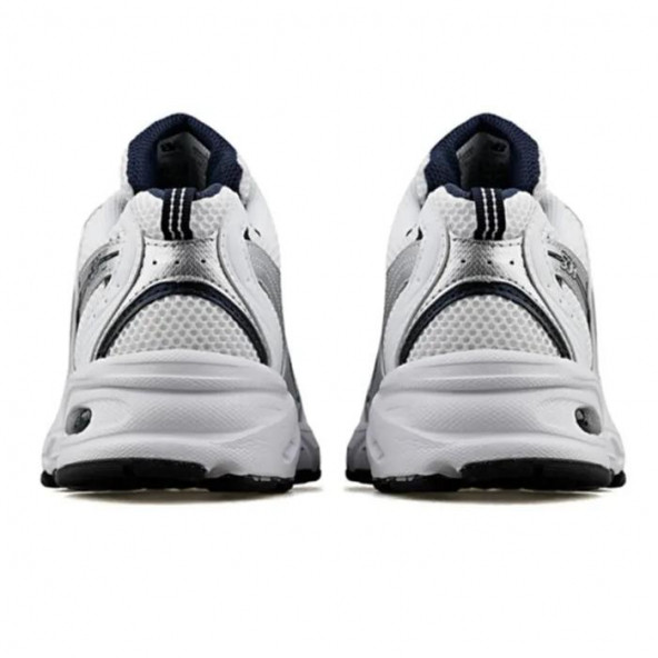 New Balance 530 Beyaz-Lacivert Günlük Spor Ayakkabı - 3