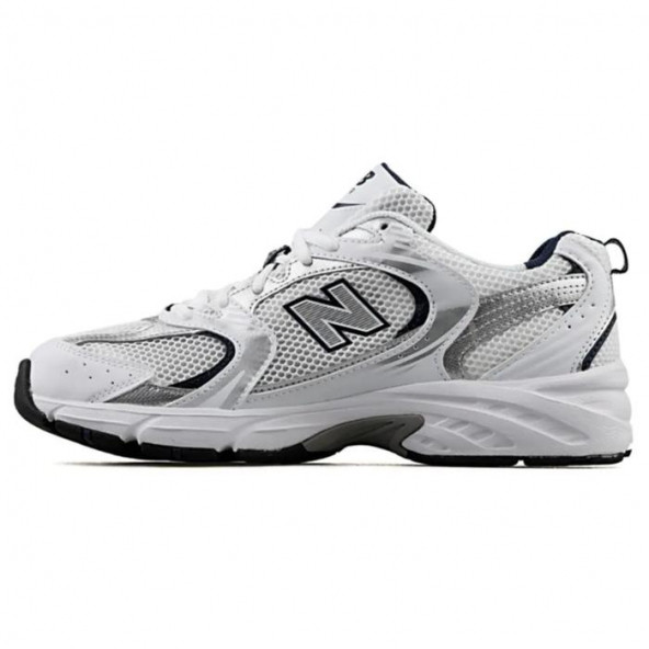 New Balance 530 Beyaz-Lacivert Günlük Spor Ayakkabı - 4
