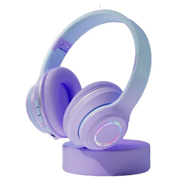 Concord ST99 Mikrofonlu  Aux Girişli Işıklı Bluetooth Kulaklık - 7