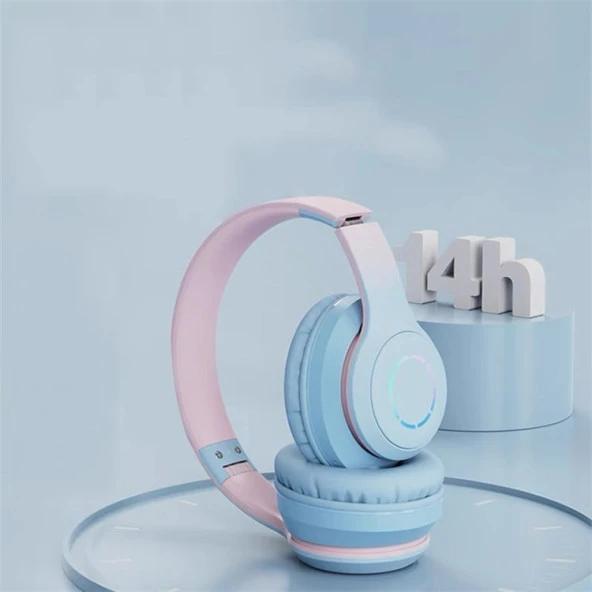 Concord ST99 Mikrofonlu  Aux Girişli Işıklı Bluetooth Kulaklık - 11