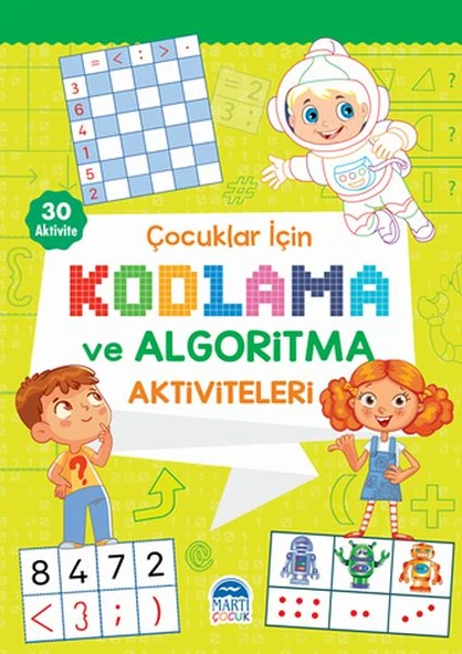 Çocuklar İçin Kodlama ve Algoritma Aktiviteleri - Yeşil ürün görseli