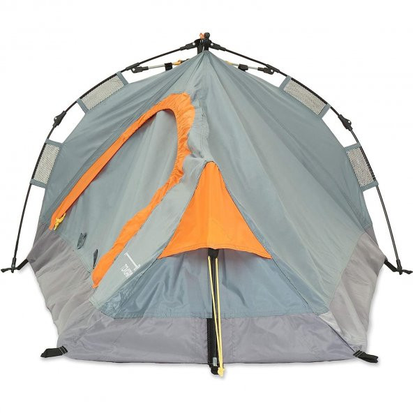 Where Tomorrow Dreieck Otomatik Çadır-GRİ - 2