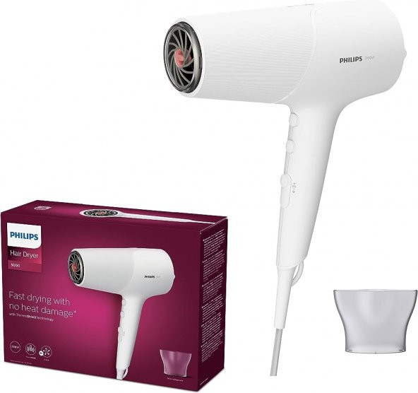 Philips BHD500/00 2100W Saç Kurutma Makinesi Beyaz - 1