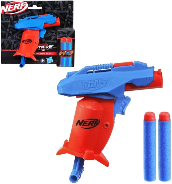 Nerf Alpha Strike Slinger Lisanslı Oyuncak Tabanca