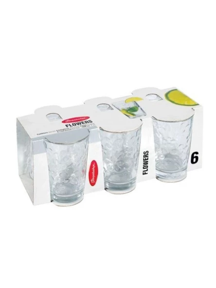 Paşabahçe 52944 Flowers Su Bardağı 205 cc 6'lı - Resim 3