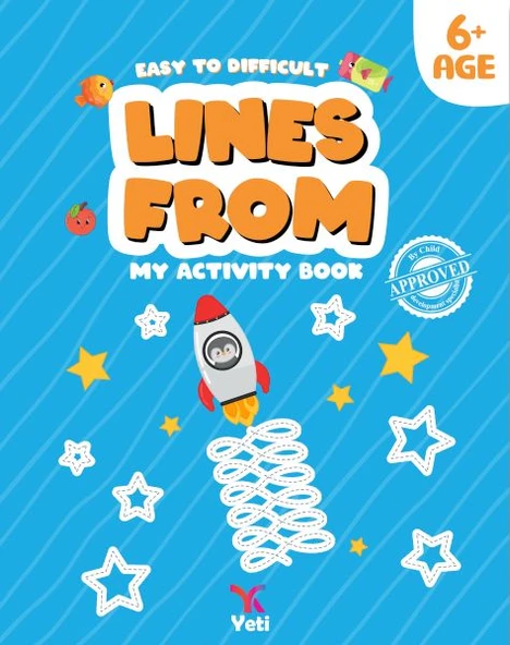 İngilizce Kolaydan Zora Çizgiler Kitabı ürün görseli