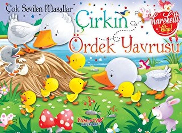 Çok Sevilen Masallar - Çirkin Ördek Yavrusu (Hareketli Kitap) ürün görseli