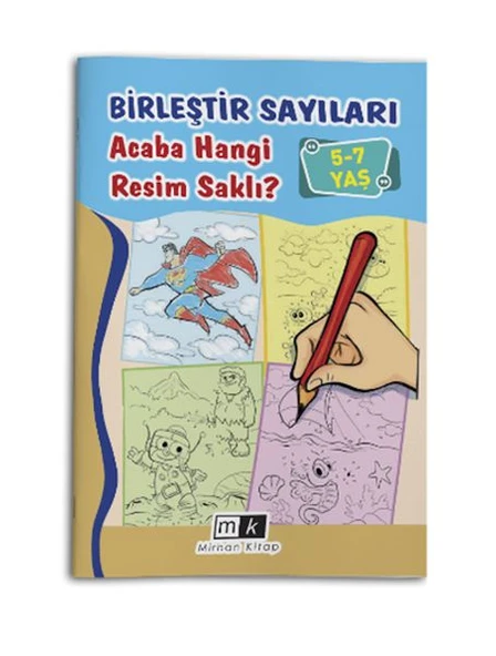 Birleştir Sayıları Acaba Hangi Resim Saklı ? 5-7 Yaş ürün görseli
