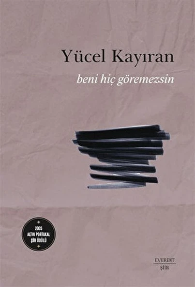 Beni hiç göremezsin ürün görseli