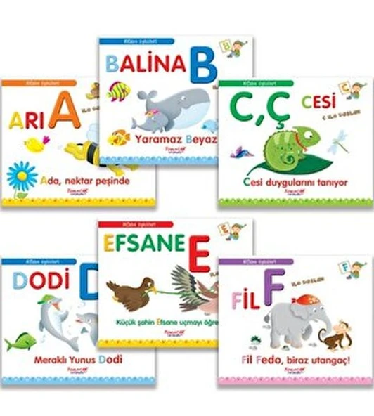 Alfabe Öyküleri (6 Kitap Set) ürün görseli