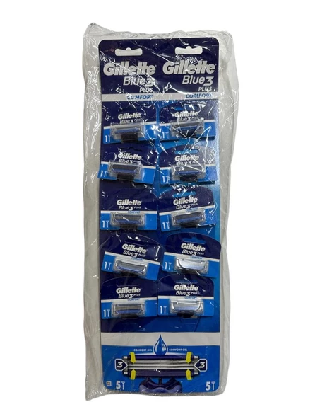 Gillette Blue3 Plus Comfort 10 lu Kartela - 3