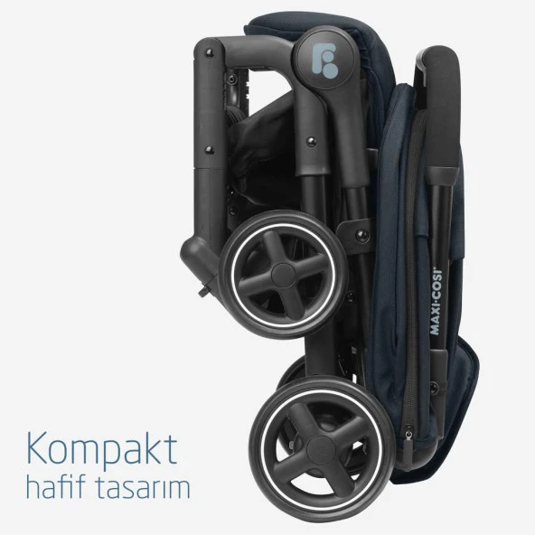 Maxi-Cosi Lara2-CabrioFix I-Size Ultra Kompakt Kabin Boy Seyahat Sistem Bebek Arabası Essential Graphite - 5