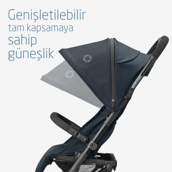 Maxi-Cosi Lara2-CabrioFix I-Size Ultra Kompakt Kabin Boy Seyahat Sistem Bebek Arabası Essential Graphite - 8