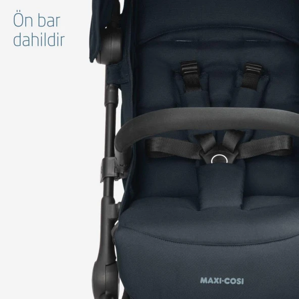 Maxi-Cosi Lara2-CabrioFix I-Size Ultra Kompakt Kabin Boy Seyahat Sistem Bebek Arabası Essential Graphite - 10