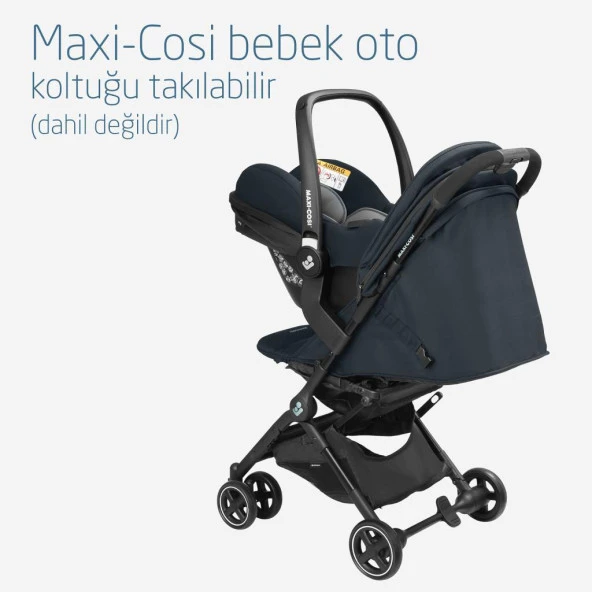 Maxi-Cosi Lara2-CabrioFix I-Size Ultra Kompakt Kabin Boy Seyahat Sistem Bebek Arabası Essential Graphite - 11