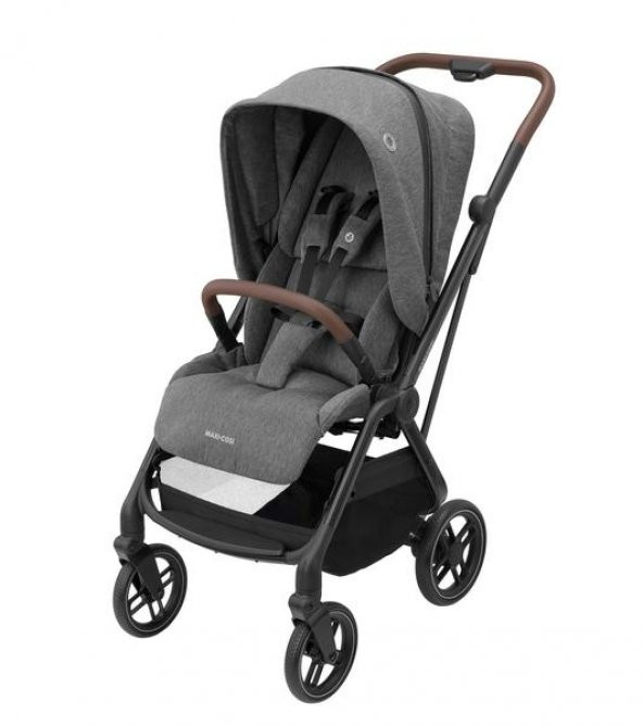 Maxi-Cosi Leona2-Cabriofix I-Size Tek Elle Katlanabilen Ultra Kompakt Çift Yönlü Seyahat Sistem Bebek Arabası Grey-Black - 2