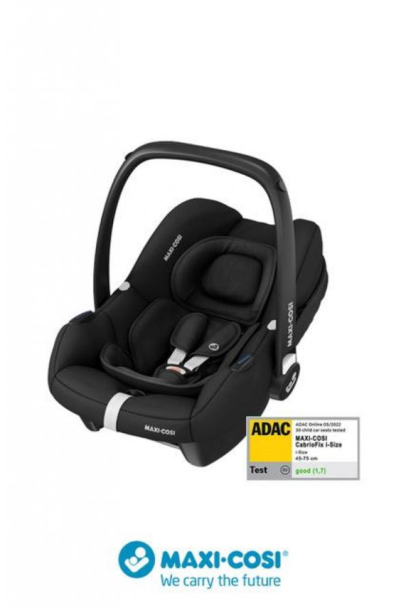 Maxi-Cosi Leona2-Cabriofix I-Size Tek Elle Katlanabilen Ultra Kompakt Çift Yönlü Seyahat Sistem Bebek Arabası Grey-Black - 3
